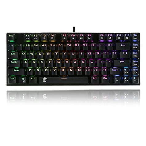 Buy Huo Ji Huo Ji E-Yooso Z-88 Rgb Mechanical Gaming Keyboard, Metal ...