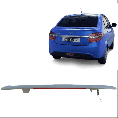 Premium Quality OE Type Car Spoiler For Zest -Neutral FInish for Tata ...