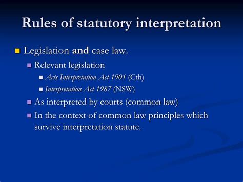 Statute and Statutory Interpretation 的图像结果