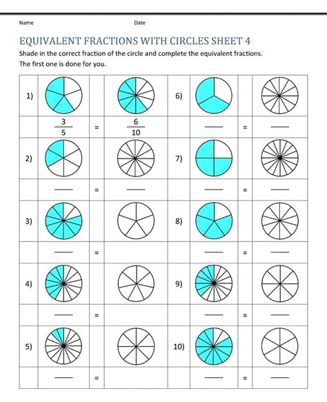 Image result for Fraction Practice Worksheets Free