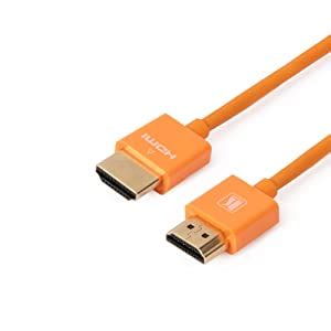 Amazon.in: Buy Kramer Ultra–Slim Flexible High–Speed HDMI Cable with ...