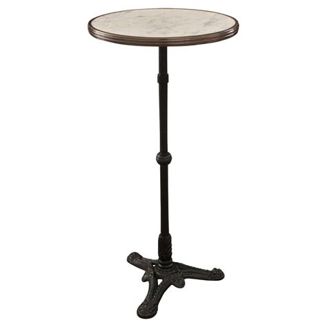 French Reproduction Bar Height Bistro Table For Sale at 1stDibs