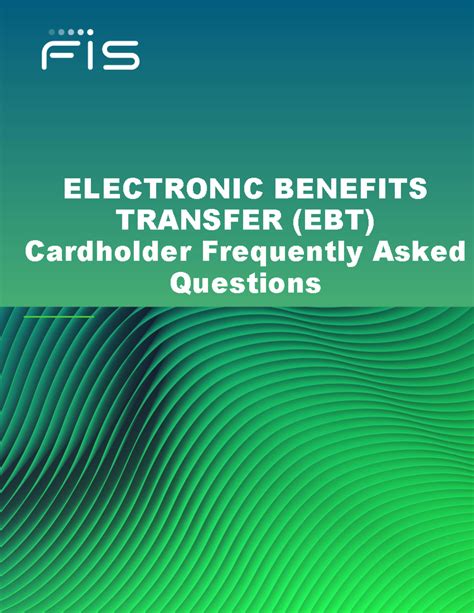Cardholder-FAQ - Plans - ELECTRONIC BENEFITS TRANSFER (EBT) Cardholder ...