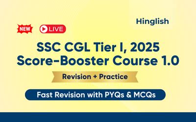 OliveBoard | SSC CGL Tier 1 - Score Booster Course 2.0 - 2025 - English ...