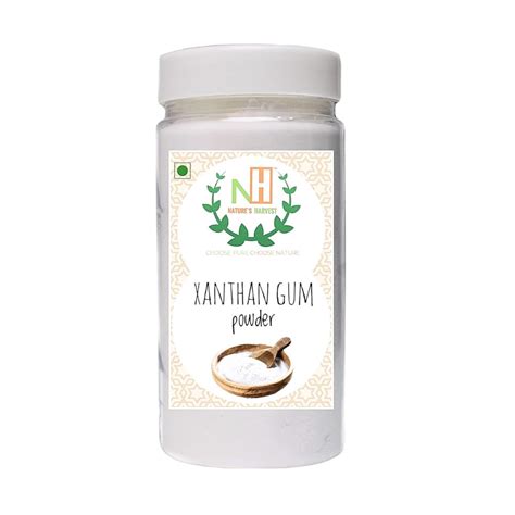 NATURE'S HARVEST Xanthan Gum Powder (300g), Guar Gum Powder for Aloe ...
