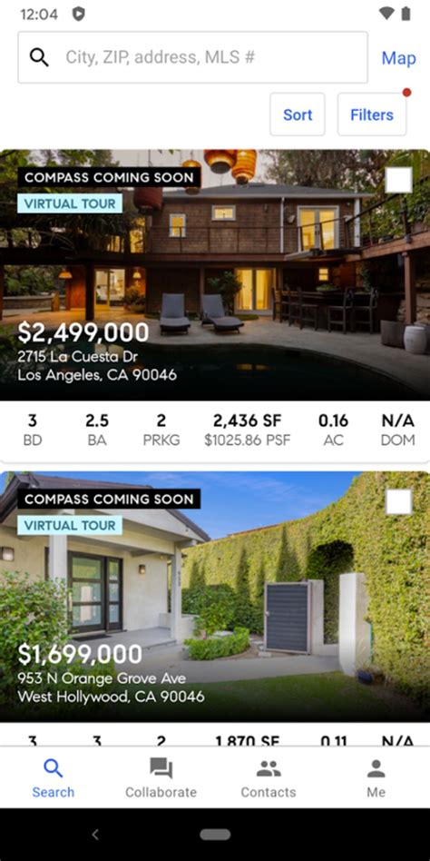 Flutter Card Example 的图像结果