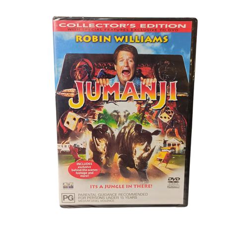 Jumanji (DVD 1995) Adventure Comedy Family Buddy Board Game Time Travel Fantasy | eBay