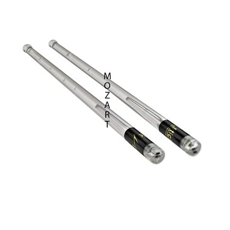 Mozart Acrylic Bright LED Light Up Drumsticks, Glow in The Dark Jazz ...