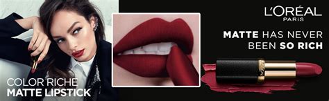 Buy L'Oreal Paris Matte Lipstick, For Soft and Smooth Lips, Long ...