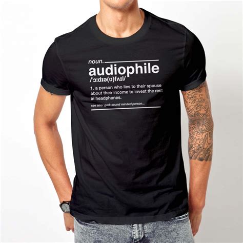 Audiophile Defined T-Shirt at Headphone Zone