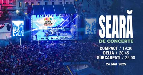Seara de Concerte - Zilele Clujului 2025 , Piața Unirii, Cluj-Napoca ...