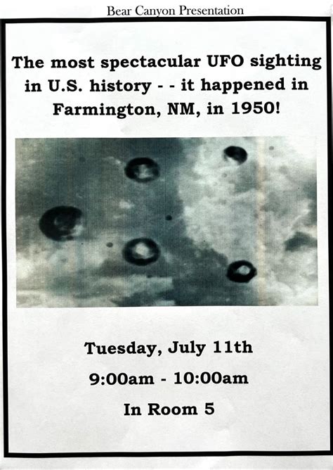 Norio Hayakawa's UFO Lecture Series - - Bear Canyon Senior Center in ...