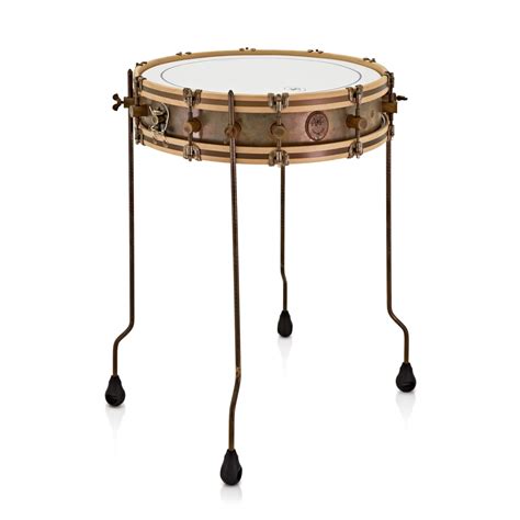 DISC A&F Drum Co. 18'' x 4'' Gun Shot Snare Drum With Floor Tom Legs ...