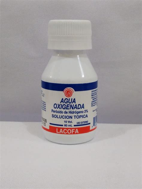 Que Agua Oxigenada En Ingles at Ryan Bruce blog