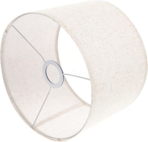 Luxshiny Chandelier Lamp Shade Linen Lamp Shade, Round Table Lamp Shade ...