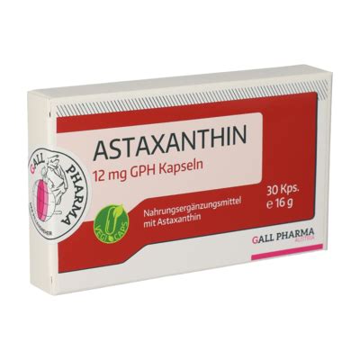 Astaxanthin 12 mg GPH Capsules [5301605]-Gall-Pharma GmbH-Online-Shop