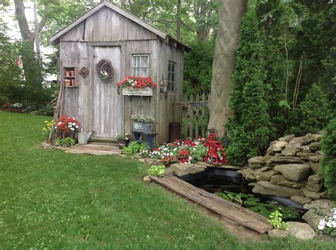 Rustic Garden Shed Designs