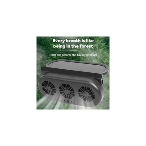 EOHMAK Solar Powered Exhaust Fan for Car Window - Vehicle India | Ubuy