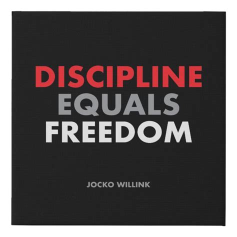 Discipline will take you far - Letter to Sons