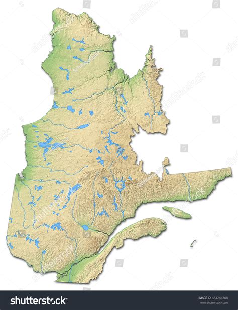 Image result for Quebec Physical Map