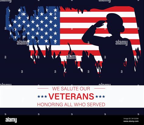 We salute our veterans, honoring all who served. Woman veteran saluting ...