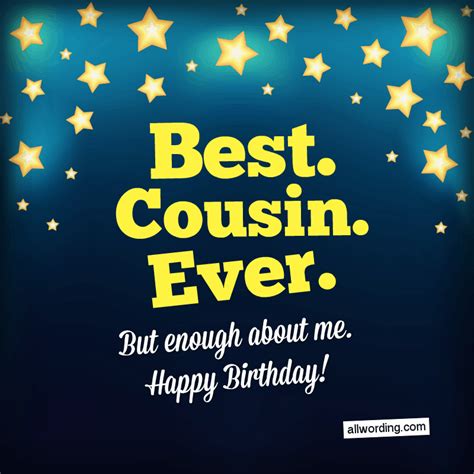 Happy birthday cuz 50 birthday wishes for your remarkable cousin - Artofit