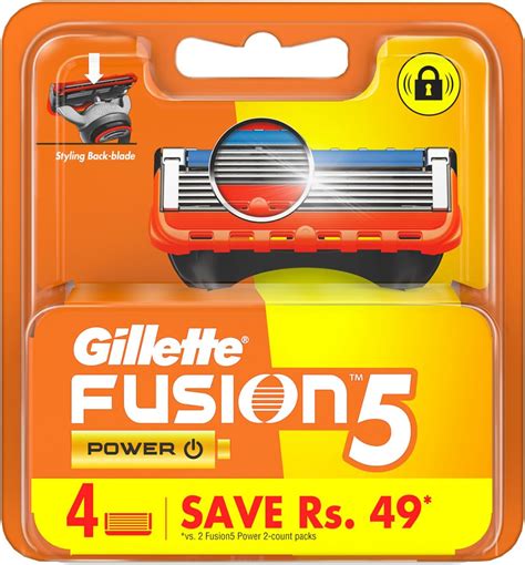 Buy Gillette Men Vector Cartridges-Twin Blade, 6 Pieces Pack Online at ...