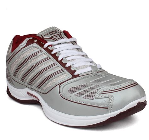 Columbus Tab-2004 Running Shoes For Men - Buy Grey/maroon Color ...