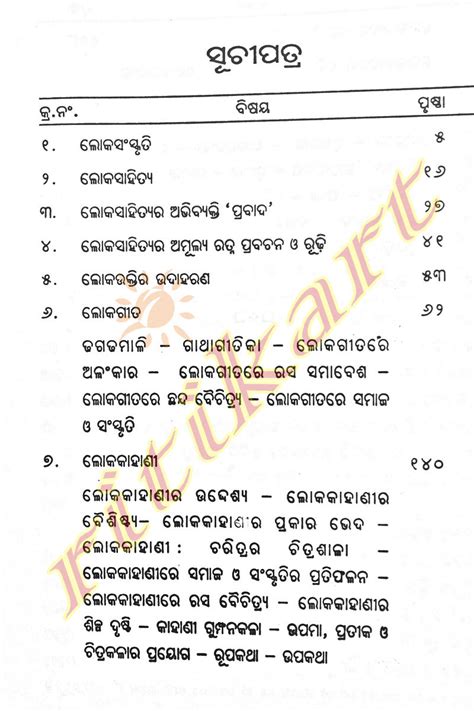 Buy Online Odia Critics Book Loka Sanskruti-Loka Sahitya by Ritikart
