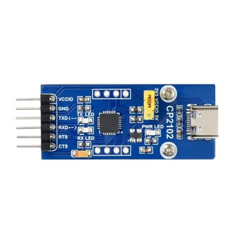 Buy Waveshare CP2102 USB UART Board (Type C), USB To UART (TTL ...