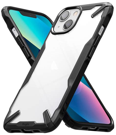 Ringke Fusion-X Compatible with iPhone 13 Case Back Cover Transparent ...