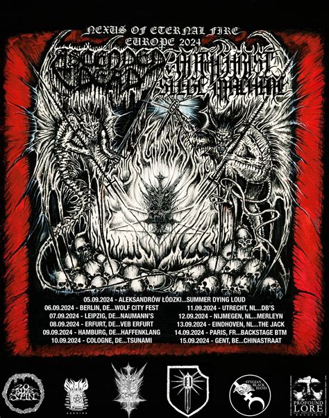 Antichrist Siege Machine (Black Metal, US) + Ascended Dead (Death Metal ...
