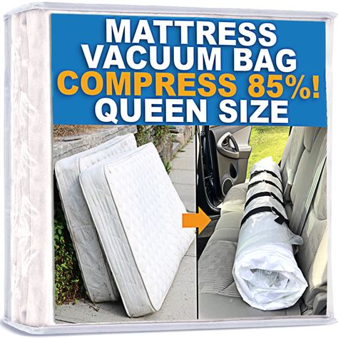 Mattress Vacuum Bag For Moving, Vacuum Seal Mattress Bag for Memory ...