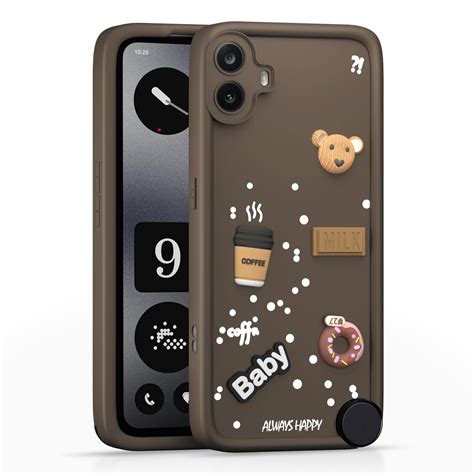 Outlouders Back Cover for CMF by Nothing Phone 1 | 3D Cartoon Bear Cute ...