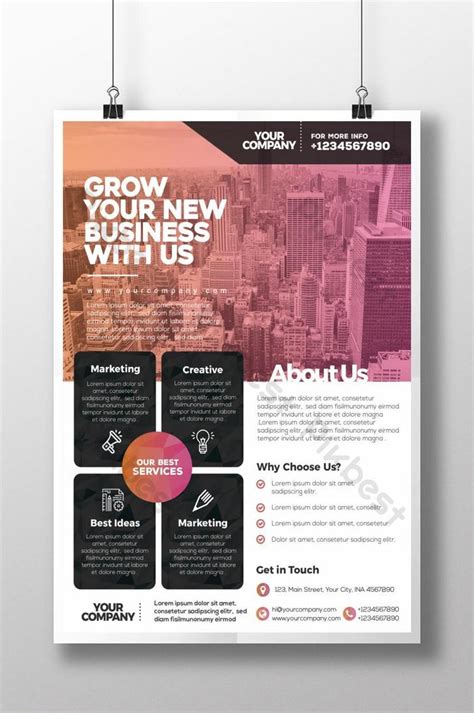 Business Poster Landscape 的图像结果