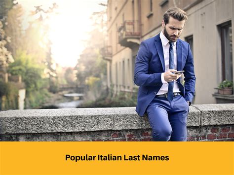 Italian Last Names