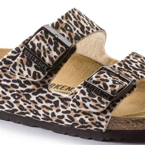 BIRKENSTOCK Arizona Textile Sandal - Leo Lilly Brown-Beige