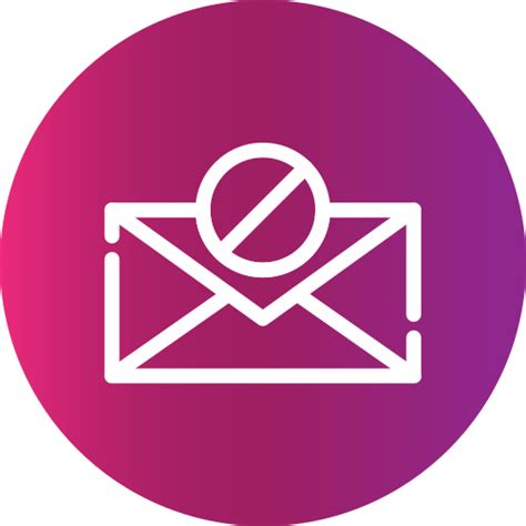 Email blocker - Free security icons
