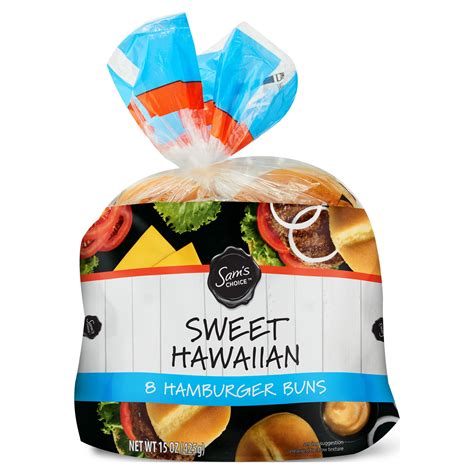 Sam'S Choice Sweet Hawaiian Hamburger Buns | Fig App
