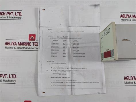 Multispan Process Indicator 230V Ac 24V Dc 4-20Ma – Aeliya Marine
