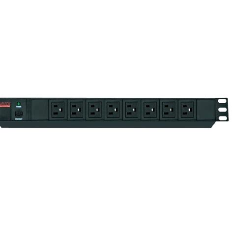 Maruson PDU-R1508 Basic 8 Port Circuit Breaker with Prompt Overload ...