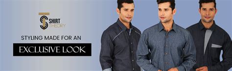 SHIRT THEORY Denim Blue Solid Cotton Full Sleeves Casual Shirt for Men ...