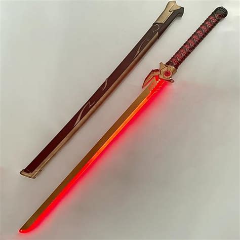 ERSEWSWE 41 Inch OW Genji Lightsaber Sword,Handmade LED Anime Katana ...