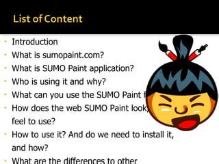 Image result for Sumo Paint Features