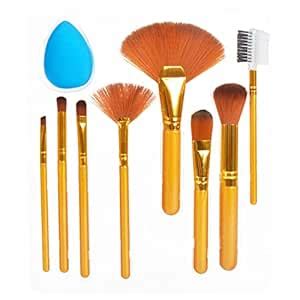 Adbeni Makeup Brush Set Professional Eyebrow, Fan, Eyeshadow, Eyebrow ...