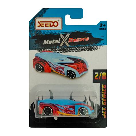 Buy Seedo Metal X Racers Jet Series Die Cast Car for Ages 3+, Design ...