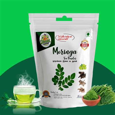 Moringa tea powder / முருங்கை இலை டீ தூள் – Dhanas Foods