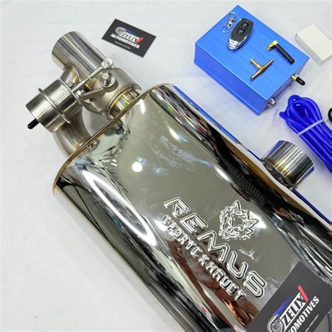 Remus Valvetronic Exhaust | Dual Valve Exit Muffler – Aftermarket ...