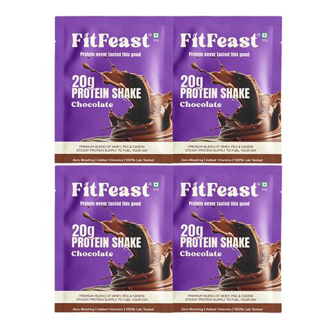 Protein Sachet - Chocolate x 4 – FitFeast