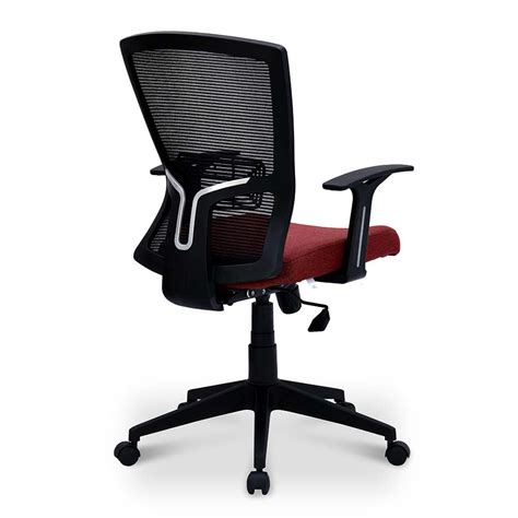 Buy Mesh Backrest Victory Mid Back Office Chair | Nilkamal Edge